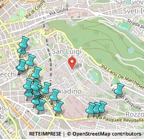 Mappa Via Guiseppe E Luca Del Mestri, 34141 Trieste TS, Italia (0.675)