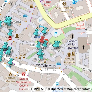 Mappa Via dei Capitelli, 34121 Trieste TS, Italia (0.0625)