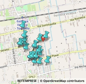 Mappa Via Cavaccina, 35019 Tombolo PD, Italia (0.4305)