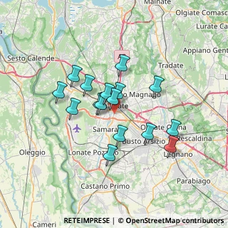 Mappa Via Gavazzi Umberto, 21013 Gallarate VA, Italia (5.55188)