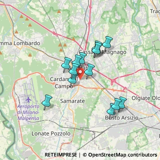 Mappa Via Gavazzi Umberto, 21013 Gallarate VA, Italia (2.89929)