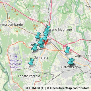 Mappa Via Gavazzi Umberto, 21013 Gallarate VA, Italia (3.21769)