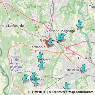 Mappa Via Gavazzi Umberto, 21013 Gallarate VA, Italia (5.15091)