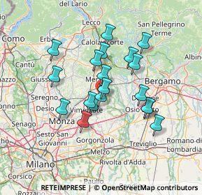 Mappa Strada Provinciale, 20884 Sulbiate MB, Italia (11.52368)