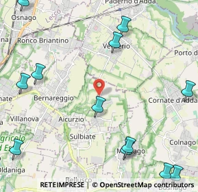 Mappa Strada Provinciale, 20884 Sulbiate MB, Italia (3.06833)
