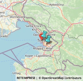 Mappa Molo Pescheria, 34123 Trieste TS, Italia (57.2)