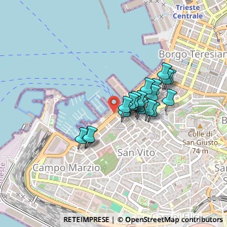 Mappa Via San Giorgio, 34123 Trieste TS, Italia (0.318)