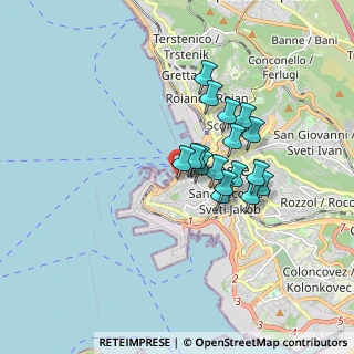 Mappa Molo Pescheria, 34123 Trieste TS, Italia (1.28118)