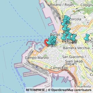 Mappa Via San Giorgio, 34123 Trieste TS, Italia (0.88071)