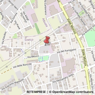 Mappa Via Giosue' Carducci, 23, 20845 Sovico, Monza e Brianza (Lombardia)