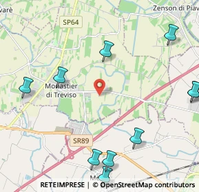 Mappa Via Pralongo, 31050 Monastier di Treviso TV, Italia (3.15)