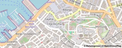 Mappa Trieste
