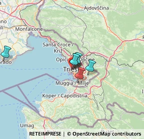 Mappa Piazza del Barbacan, 34121 Trieste TS, Italia (34.192)