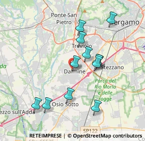 Mappa Via Coniugi Curie, 24044 Dalmine BG, Italia (3.46)