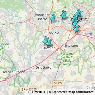 Mappa Via Coniugi Curie, 24044 Dalmine BG, Italia (5.20769)