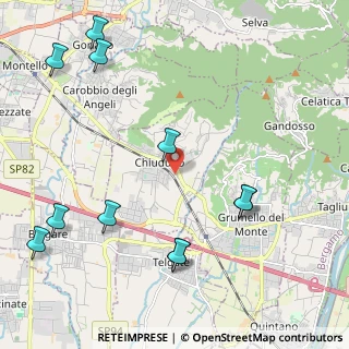 Mappa Via C. Finazzi, 24060 Chiuduno BG, Italia (2.68)
