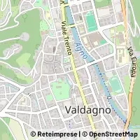 Mapa Valdagno