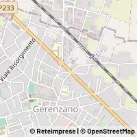 Mapa Gerenzano