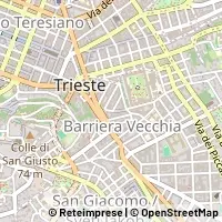Karte Trieste