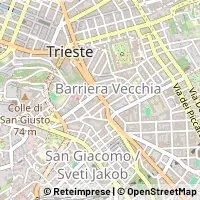 Mapa Trieste