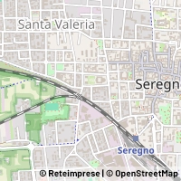 Mapa Seregno