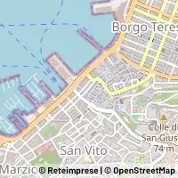 Mapa Trieste