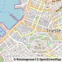 Mapa Trieste