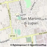 Map San Martino di Lupari