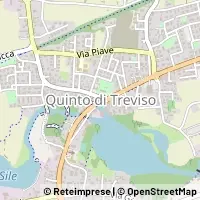 Kaart Quinto di Treviso