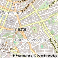 Kaart Trieste