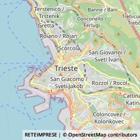 Mappa Trieste