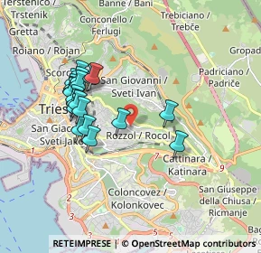 Mappa Via S. Pasquale, 34142 Trieste TS, Italia (1.6755)