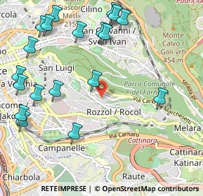 Mappa Via S. Pasquale, 34142 Trieste TS, Italia (1.3185)
