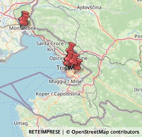 Mappa Via S. Pasquale, 34142 Trieste TS, Italia (8.645)