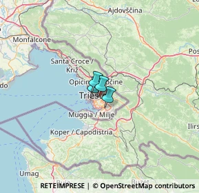 Mappa Via S. Pasquale, 34142 Trieste TS, Italia (45.37222)