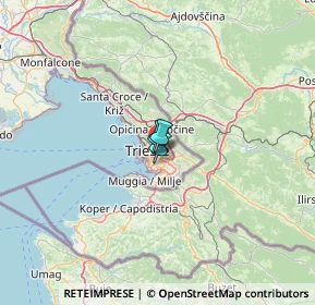 Mappa Via S. Pasquale, 34142 Trieste TS, Italia (63.29167)