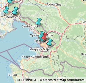 Mappa Via S. Pasquale, 34142 Trieste TS, Italia (25.85867)