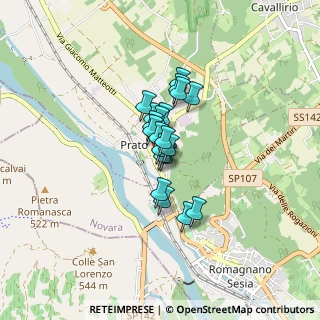 Mappa Piazzale Guglielmo Marconi, 28077 Prato Sesia NO, Italia (0.4615)