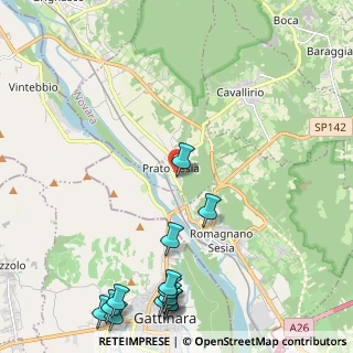Mappa Piazzale Guglielmo Marconi, 28077 Prato Sesia NO, Italia (3.05154)