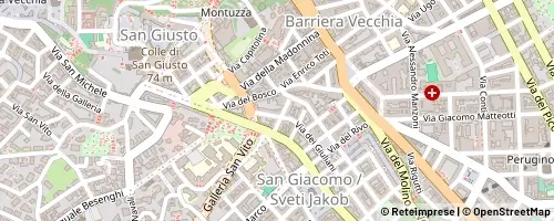 Mappa Trieste