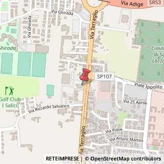 Mappa Strada Terraglio, 156, 31100 Treviso, Treviso (Veneto)