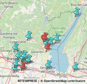 Mappa Via Santa Lucia, 25079 Vobarno BS, Italia (18.52158)