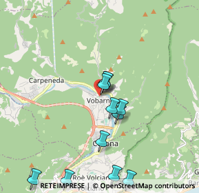 Mappa Via Santa Lucia, 25079 Vobarno BS, Italia (1.98)