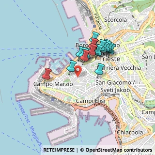 Mappa Via Tigor, 34123 Trieste TS, Italia (0.689)