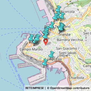 Mappa Via Tigor, 34123 Trieste TS, Italia (0.7875)