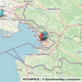 Mappa Via Tigor, 34123 Trieste TS, Italia (41.14909)
