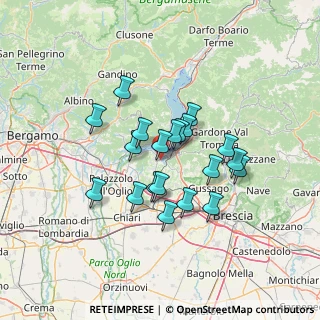 Mappa Via Segaboli, 25040 Corte Franca BS, Italia (10.815)