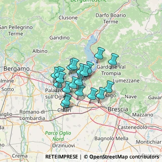Mappa Via Segaboli, 25040 Corte Franca BS, Italia (8.756)