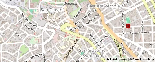Mappa Trieste