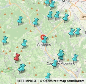 Mappa Viale Trento, 36078 Valdagno VI, Italia (5.228)